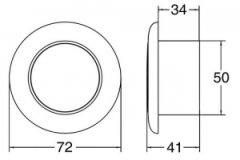 Hella Marine LED spot lambaları BYZ / BYZ PLS