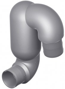 Vetus Goose Neck LT Egzos susturucu 65 mm