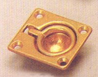 GÖMME KULP, PİRİNÇ, L:44MM X W:38MM X H:13MM