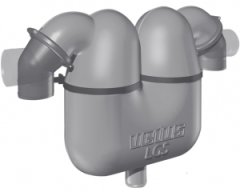 Vetus LGS Jeneratör egzoz gaz/su ayırıcısı 60 mm