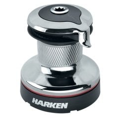 Harken 46 Self-Tailing Radial Yelken Vinci - 2 Speed, Krom