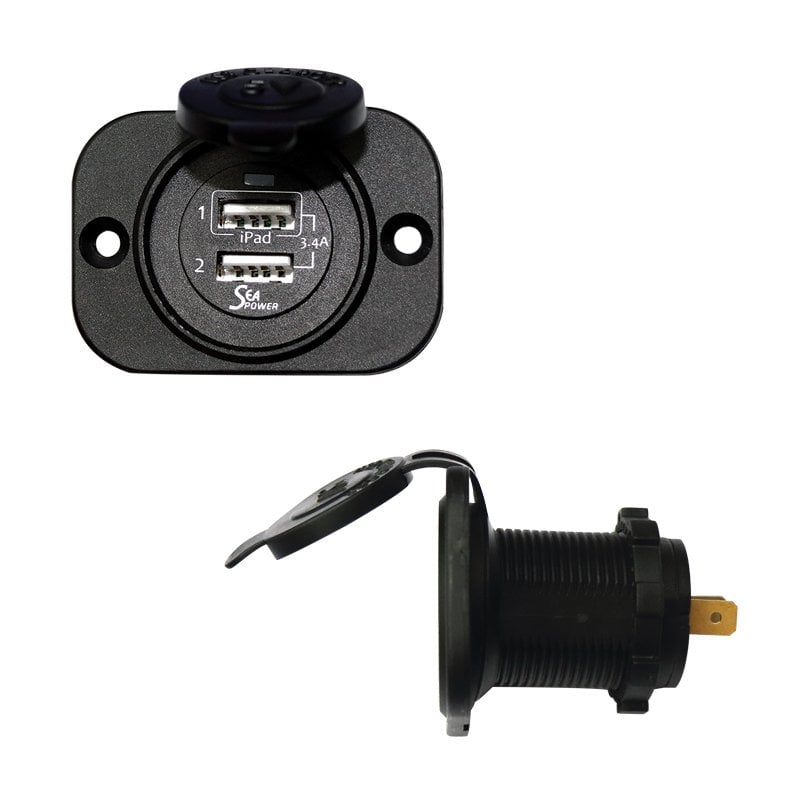 USB Şarz Soketi 12/24V DC