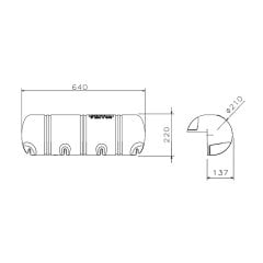 Rıhtım-Ponton Usturmaçası D220x640 1/2