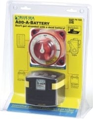 Blue Sea Systems 7650 Add-A-Battery Kit - 120A Çift Akü Yönetim Seti