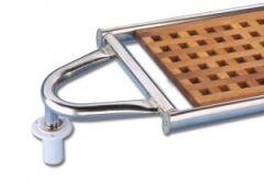 Trem Pasarella. Krom, Paslanmaz çelik.