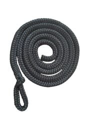 ANF Reflektörlü Usturmaça Bağlama İpi, Siyah, 10mm, 1,5m