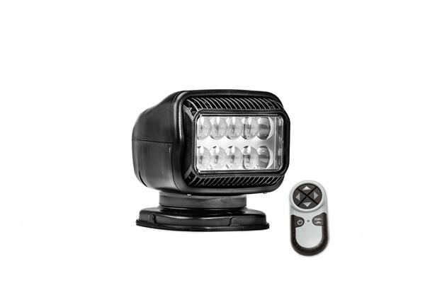 Golight GT *20514GT* 12V LED Projektör, Siyah. Wireless Kumanda
