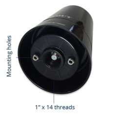 Scout Black Wave, Tekne-Karavan Tv Anteni̇ 11cm, Si̇yah