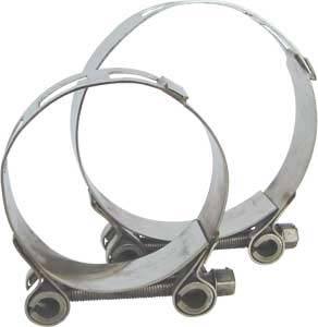 AISI 316 paslanmaz çelik Hortum kelepçesi 130*142 mm