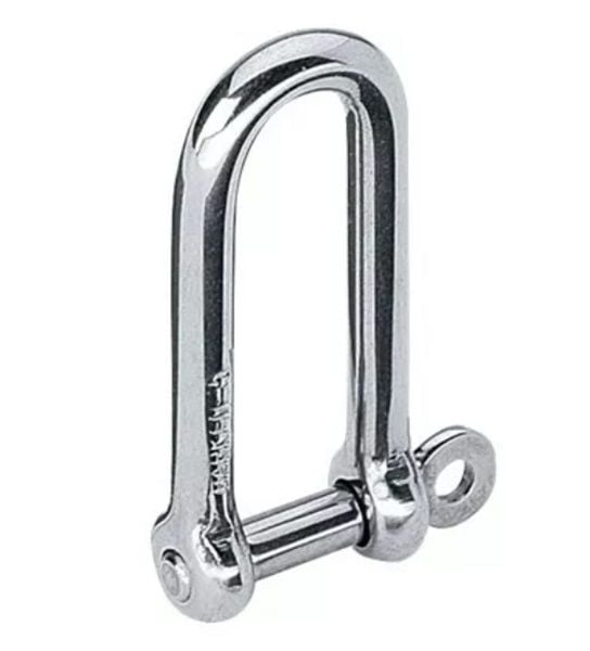 Harken Uzun Zincir Kilidi, Krom 8mm