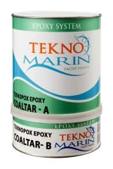 TEKNOMARİN Teknopox Epoxy Coaltar, Katranlı epoksi boya 20 kg