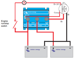 Victron Argo Diyot 160A Akü İzolatörü 1602SC