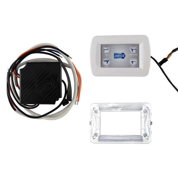 Jabsco DELUXE FLUSH elektrikli wc kumanda paneli