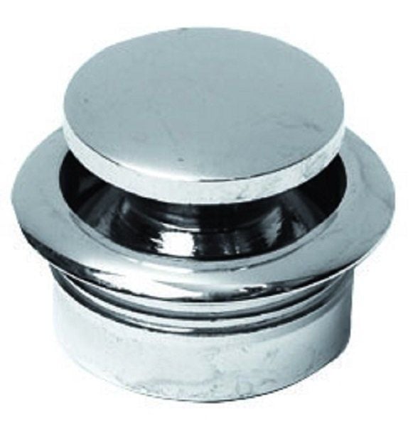 Osculati Gömme dolap kiliti basma butonu, Kromaj, 13mm