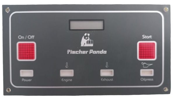 Fischer Panda Marin Jeneratör Kumanda Paneli, RE0211