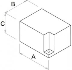 Tekne Karavan için Pis su tankı  Plastik & Pompa 110 litre*24 volt