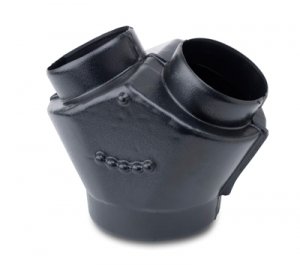 Üç yollu Y hortum konnektörü 127*102 mm