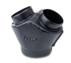 Üç yollu Y hortum konnektörü 127*102 mm