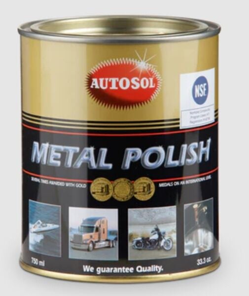 Autosol Marin Krom Parlatma Kremi, 750 ml