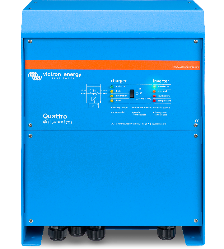 Victron Energy Quattro 12/5000/220A İnvertör/Redresör 110V