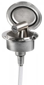 Inox Hortumlu (4 m) duş ve yuva