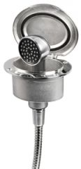 Inox Hortumlu (2.5 m) duş ve yuva