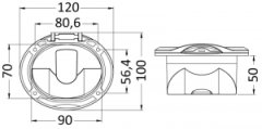Pvc Hortumlu (2.5m) duş ve yuva