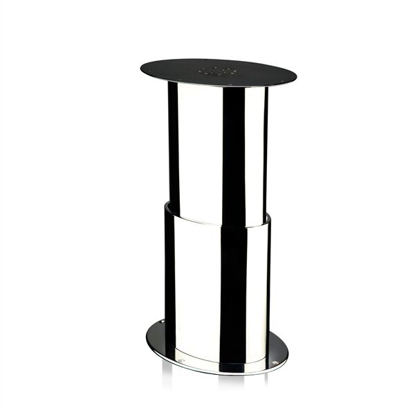 Barka Elektrikli Masa Ayağı Paslanmaz Çelik 12V. Tek Kademe. 700mm