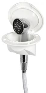 Inox Hortumlu (4mt) duş ve yuva