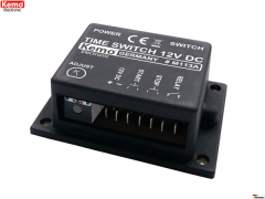 KEMO M113 elektronik zamanlama siviçi 12V DC
