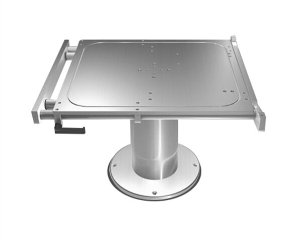 Barka Elektrikli, Kayar Plakalı Masa Ayağı 24V. 2 Kademe - 700mm