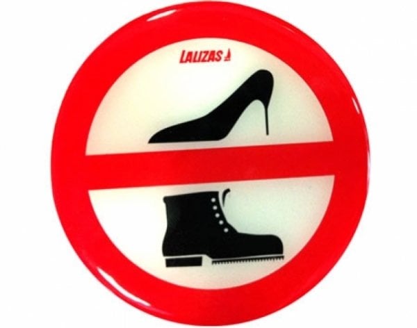 NuovaRade Silikon Sticker Çıkartma Ayakkabı İle Girilmez