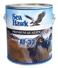 SeaHawk AF 33 yumuşak zehirli boya 1 litre Mavi