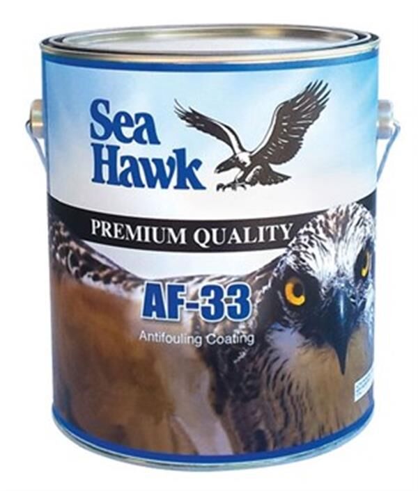 SeaHawk AF 33 yumuşak zehirli boya 1 litre Siyah