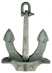 ANF Marin Çelik döküm Gemi çapası,  SİYAH 130 kg