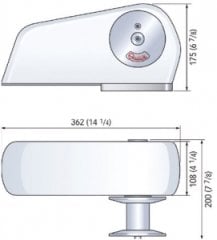 Heron G Genel amaçlı vinç 12 Volt 500 Watt