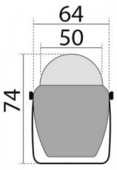 Osculati Finder Pusula, Beyaz