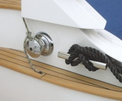 Quick Totem Halat çekme vinci-Capstan 12V 820 kg