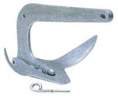 Trefoil Galvanizli Katlanır Çapa 7.5 kg.