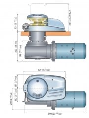Quick DUKE Zincir, halat ırgatı 24V 3500W
