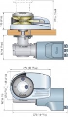 Quick Dylan Zincir ırgatı Tamburlu 12V 1500W 10mm