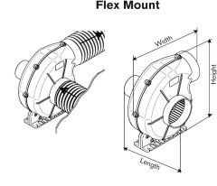 SPX Johnson Pump Blower, V4-750, Flex Montaj