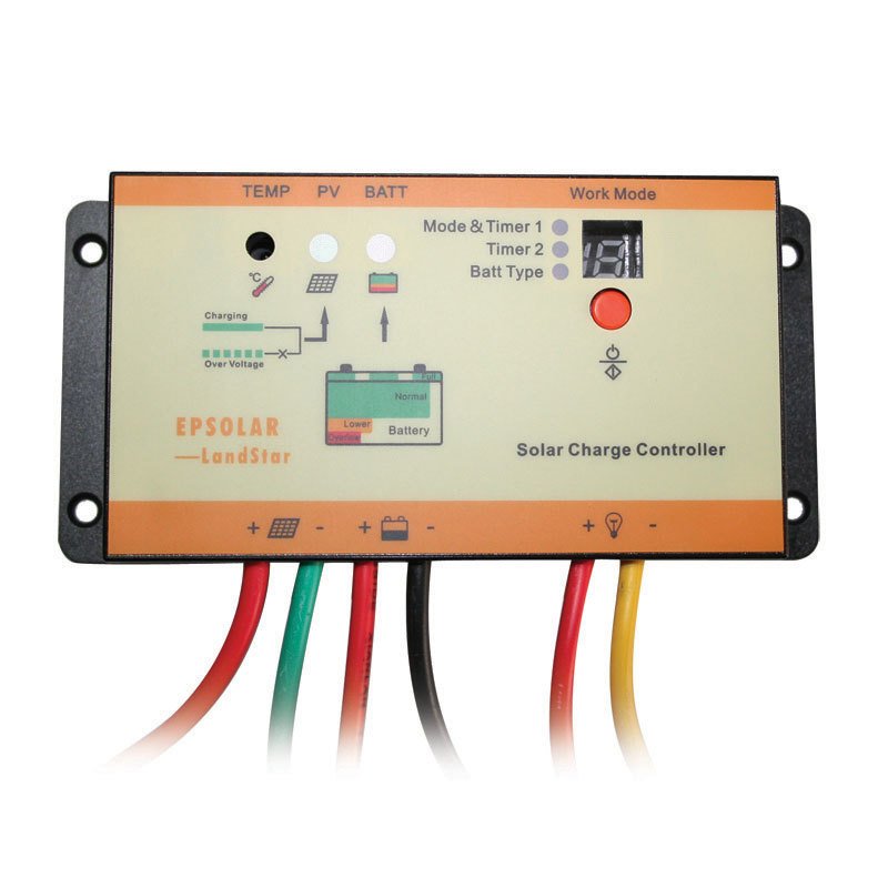 Solar Şarj Regülatörü-Kontrolü 12/24V
