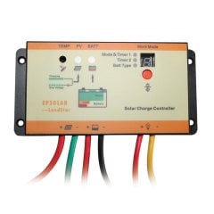 Solar Şarj Regülatörü-Kontrolü 12/24V