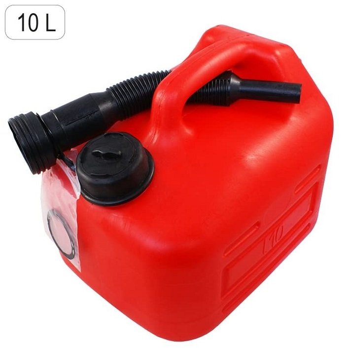 JERRYCAN Portatif Yakıt Bidonu 10 litre