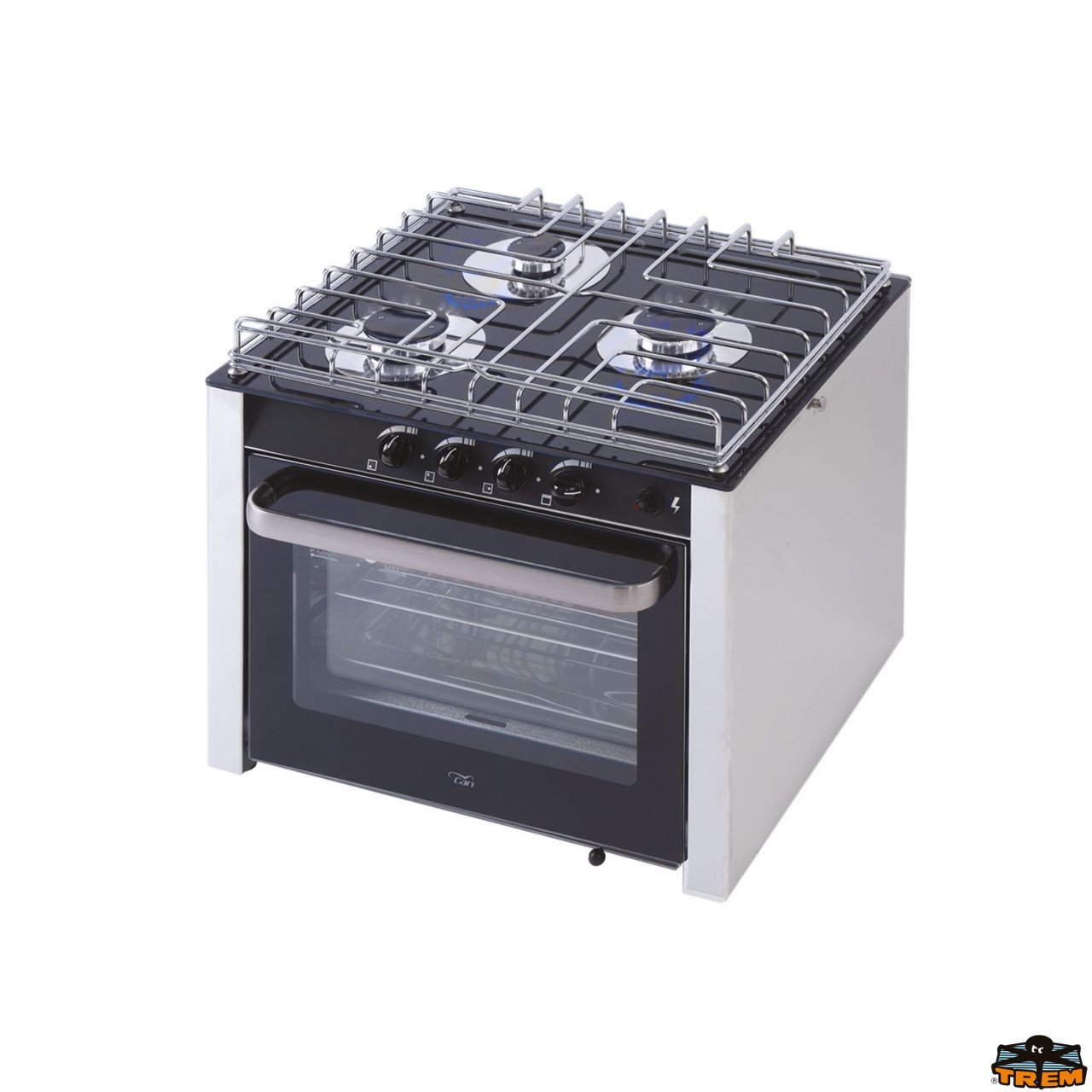 Can CU3000 Üç Ocaklı Karavan-Tekne için Fırın