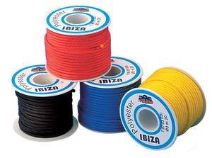 Polyester örgü sörf halatı kırmızı 3mm