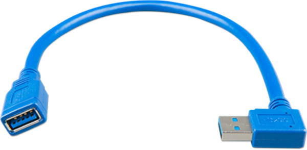 Victron Usb Uzatma Kablosu, 0,3 mt, Yandan Açılı