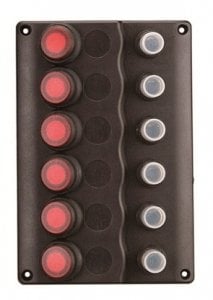 AAA Su geçirmez sigorta paneli 12V
