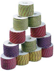 Polyester örgü Sörf halatı sarı 2,5mm